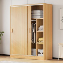 Push and pull doorwardrobe household bedroom easy assembly rental room for modern minimal small-size large-capacity large closet