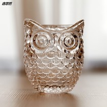 Crystal Roman glass jar exquisite relief small candy jar Candlelabra wedding festive jewelry storage jar