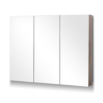 (Australian shipping single piece) bathroom mirror cabinet modern minimalist toilet cosmetic mirror storage storage cabinet