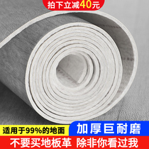 Floor sticker bedroom full room rental floor renovation blank cement direct floor carpet thick extra thick
