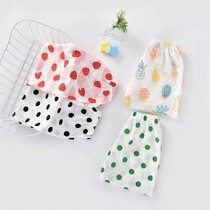 Childrens anti-mosquito pants Baby summer thin section baby loose long section Boy girl girl middle child ice silk pajamas