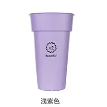 Waking flower bucket plastic household flower barrel flower shop supplies flower Flower tube with fresh Rose
