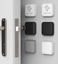 Punch-free silicone door suction anti-collision sticker wall door top buffer home new anti-collision door noise-absorbing shock absorbing silicone