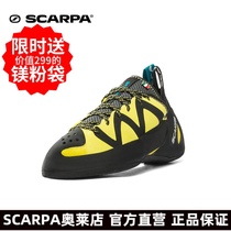SCARPA SCARPA steam stream lace-up version neutral rock climbing shoes indoor and outdoor professional training difficulty non-slip wear-resistant