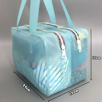  Bathhouse bath bag Gym bath packaging clothes storage basket Portable bathroom large waterproof bath portable
