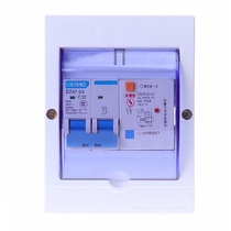 Leakage protector leakage protection 1p2p air switch household lightning protection switch two-phase circuit breaker empty Open Gate 63a