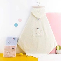 Xun Shi fat rice baby clothing 2021 new acridine bear plus cotton hug quilt 180 grams thickness