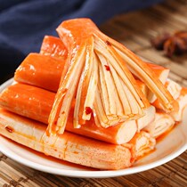 Hand-torn crab meat stick Instant hand-torn crab stick spicy net red snack Snack snack food Seafood cooked food