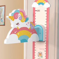 3d three-dimensional cartoon baby height sticker magnetic measuring instrument ruler artifact raised wallpaper childrens height wall sticker
