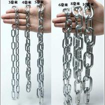 Zinc-plated iron chain anti-theft plus coarse dog chain Trough welding iron chain lock hanging chain airing clotheshorse hanging chain bull chain