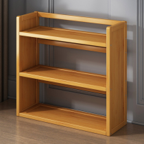 Desktop Storage Racks Office Small Multilayer Bookshelves Table Simple Ground Solid Wood Home Children Bookcase