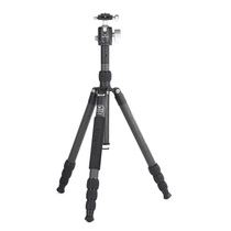 Makoto 2020 New Product ET-2541T Portable folding carbon fiber tripod set