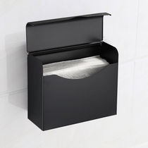 Stainless steel grass paper box toilet tissue box toilet waterproof wall hanging toilet paper box bathroom carton square paper box