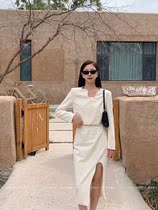 10 13 (Xuan Xuan APM welfare leak) 80322 foreign style small fragrant wind skirt suit Xuan URA home