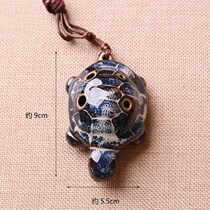 Ocarina 6-hole beginner playing musical instrument Chen-love flute six-hole Alto Ocarina trumpet sending teaching material turtle