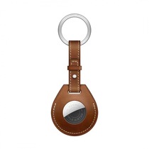Applicable Airtags Protective case Apple anti-loss Leather locator case Keychain airtag soft case Drop proof