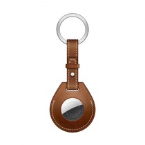 Applicable Airtags Protective case Apple anti-loss Leather locator case Keychain airtag soft case Drop proof