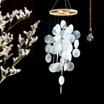 Shell wind chimes ornaments bedroom room small clear pendant hanging ornaments creative birthday to girlfriend