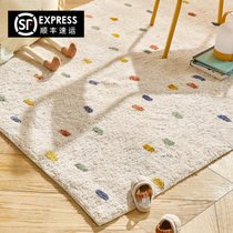 should carpet simple cute living room bedroom carpet bedside carpet childrens room Anti-drop game crawling