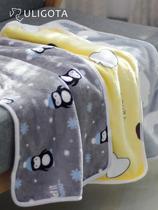 Coral velvet pet cat blanket small quilt sleeping mat cat mat winter warm dog mat sleeping blanket