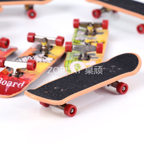 Fingers skateboard suit Professional Teen Fingertip Maple Double skateboard Childrens Toys Wooden Palm Skating