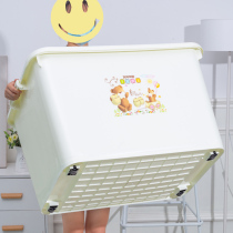 Storage box Plastic large household clothes toys snacks Clothing finishing box thickened storage box Clothing storage box