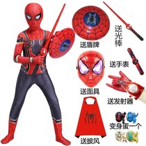 Halloween Spider-Man clothes childrens tights cos jumpsuits hero expedition movie costumes parallel universe