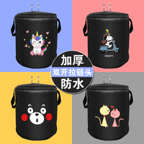 Small electric car basket front basket waterproof cover hanging bag inner basket battery bicycle basket storage artifact car bag