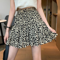  BAO WEN pleated skirt retro high waist a-line skirt cake skirt tutu skirt skirt skirt female summer 2021 new