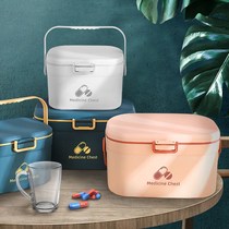Large capacity Medical First Aid Kit Medical multi-layer medicine emergency storage box home medicine box Medical play box home