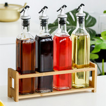 Durable 500ml 18oz Glass Olive Oil Vinegar Dispenser Bottles