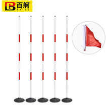 100 CORDON WARNING SIGN ROD WATER INJECTION WARNING ROD SERPENTINE RUNNING SIGN ROD TRAFFIC TRAINING ROUND ROD 5 SETS STAINLESS STEEL TUBE