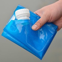 Outdoor water storage plastic water sac Oil sac soft water bag Oil bag thickened folding drinking water bag Portable and convenient