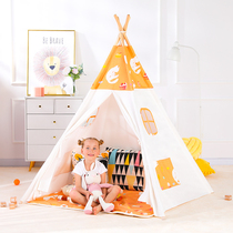 ins Wind children Indian tent indoor game house boy female photography photo props outdoor picnic artifact