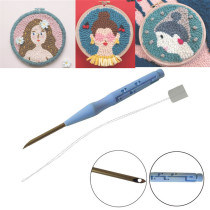 1pc 160mm Sewing Punch Needle Embroidery Stitching Needles P