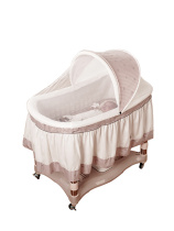 Multi-Feng electric cradle shakes up and down with roller intelligent coaxing newborn baby New pinning Chaoshan baby automatically rocking