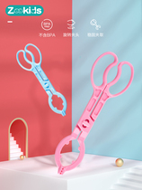 Baby bottle holder set pacifier anti-scalding non-slip disinfection clip milk bottle brush drying rack portable high temperature resistant