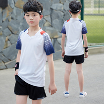 Jordan Ramos children's badminton suit sports suit primary school students quick-drying breathable summer boys custom girls