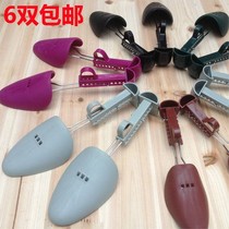 Plastic adjustable shoe brace male and female section shoe tree shaper expander to prevent shoe deformation