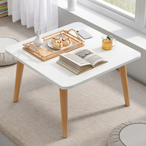Tatami square table balcony floating window sill small coffee table simple square table tea table table home bedroom sitting small