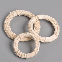 DIY Crafts Natural Rattan Wreaths White Indonesian Vine