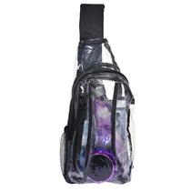 PVC Waterproof Transparent Bag Casual Clear Sling Backpack