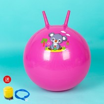 Big ball childrens elastic ball training equipment early education sheep corner ball Big Dragon Ball yoga ball full set massage home