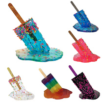 Melting Ice Cream Model Ornaments Realistic Artifical