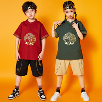 Boys Hanfu Performance Clothing Hip Hop Street Dance Children's Photography Alley Memory National Tide Performance Clothing Chinese Style