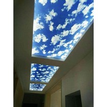 Acrylic translucent stone translucent board Ceiling image wall cloud slate alabaster ceiling cloud slate