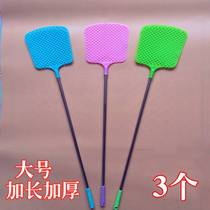 Stainless steel large fly swatter kill fly pat home extended and durable old-fashioned beat