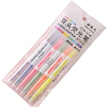 Small rain dot erasable highlighter pen jelly color marker pen key marker color graffiti pen hand account drawing pen 1