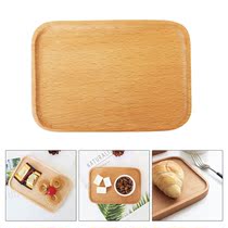 Wooden Bamboo Coffee Tea Serving Tray Cheese Pizza Baking Br