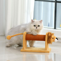 Cat toy cat shelf Net red cat climbing frame small cat tree cat catch column solid wood cat supplies sisal rope pet